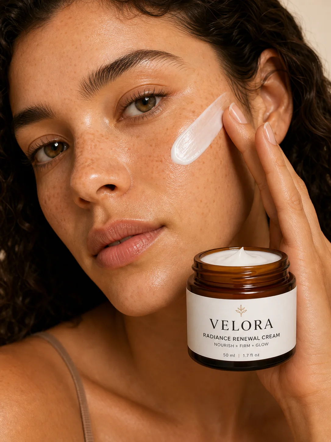 Control skincare creative brought into the demo