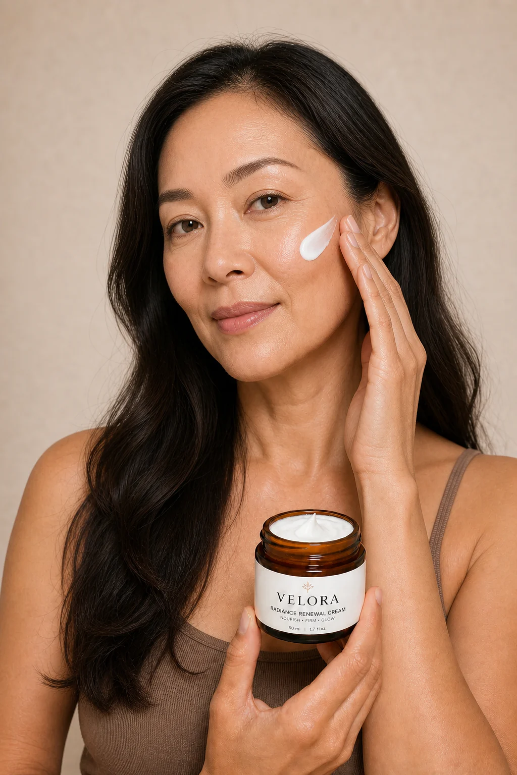 Controlled audience variant: Middle-aged Asian Female
