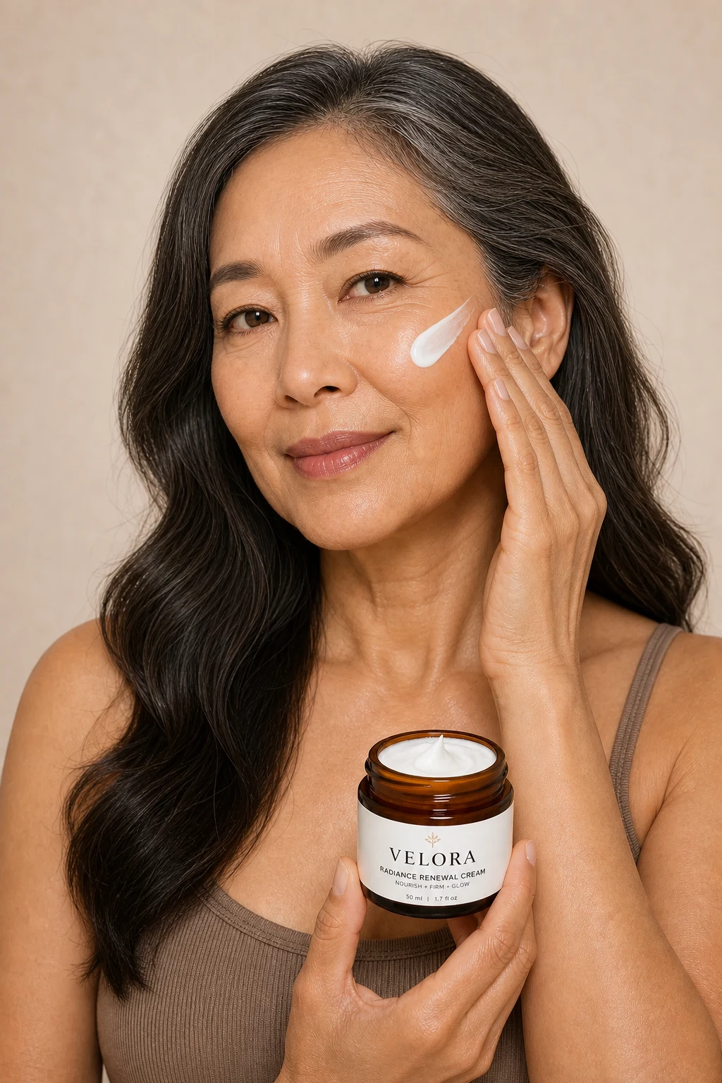 Controlled audience variant: Older Asian Female